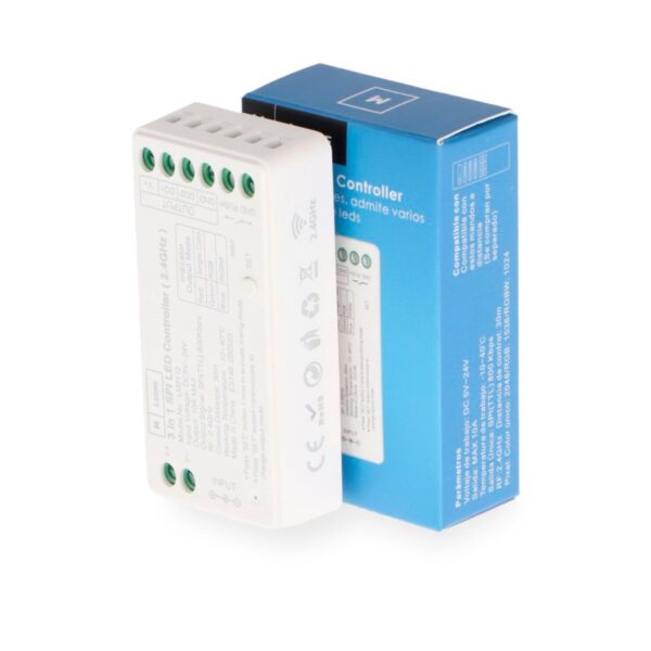 Controlador Regulador 3 Em 1 Spi/ic Led Rgbw - Image 2