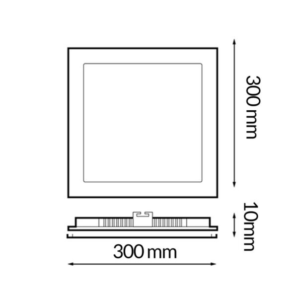 Painel LED Quadrado Serie Pro 25W CCT - Image 2