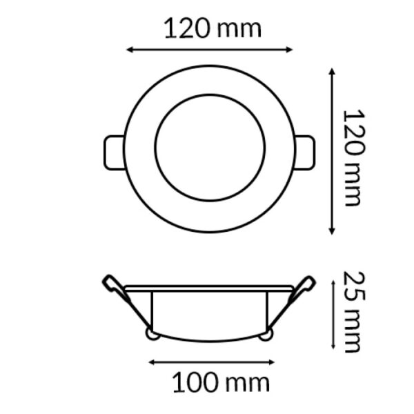 Downlight LED Pro Lass 10W CCT - Image 2