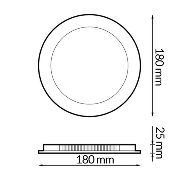 Downlight LED Pro Lass 18W CCT - Image 2
