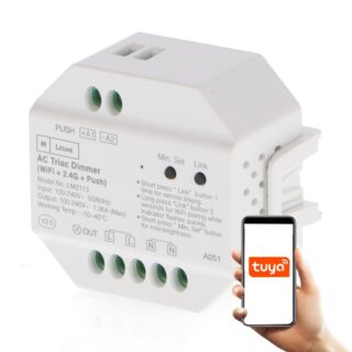 Dimmer Led Rf Triac Compatível com Wifi