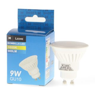 Lâmpada LED GU10 SMDPRO 9W 120º 6000K