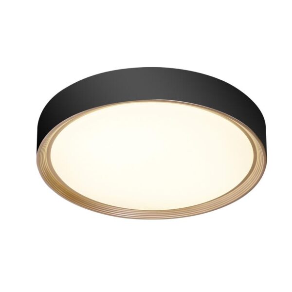 Candeeiro de teto LED Cucks 60W Negro CCT