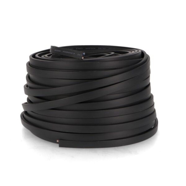 Mangueira Plana Para Cabos Elétricos 2X1,5 Mm² Para Guirlanda - 50 Metros
