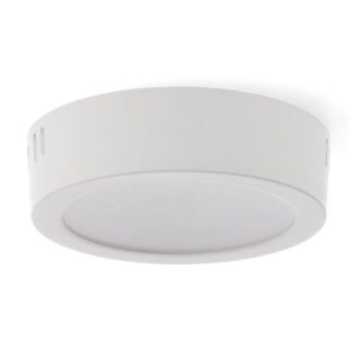 Painel LED Saliente Serie Eco Redondo 6W  6500K