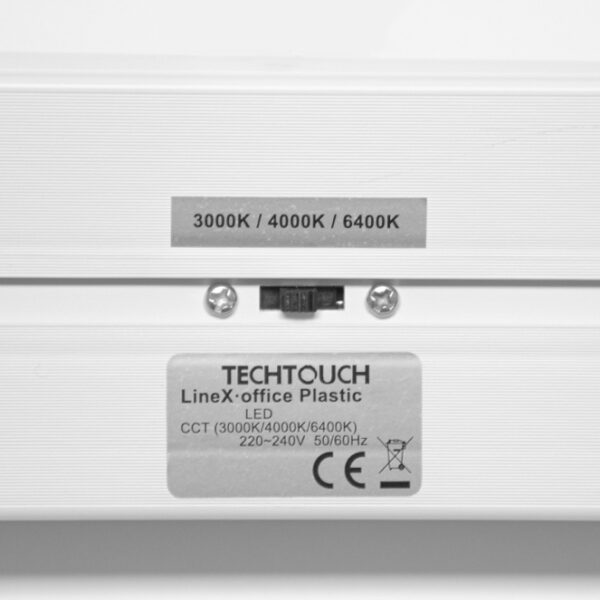 Barra suspensa/tecto LineX OFFICE 120cm 1x40W LED CCT 3000/4000/6400K C.118xL.7xAlt.Reg.cm branca - Image 3