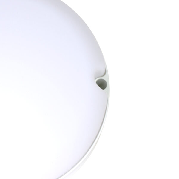 Aplique SURF ECOVISION redondo IP65,3 1x18W LED 1800lm 4000K 120°Alt.5,3xD.16,5cm branco - Image 2