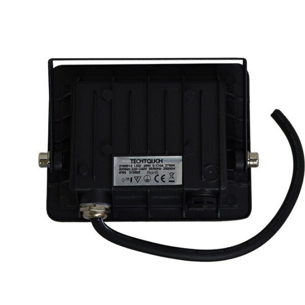 Projector X2 SUPERVISION IP65 1x20W LED 2000lm 2700K 120°C.12,3xL.3xAlt.9,5cm preto - Image 2