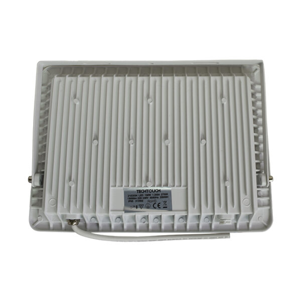 Projector X2 SUPERVISION IP65 1x150W LED 15000lm 2700K 120°C.32xL.3,8xAlt.23cm branco - Image 2