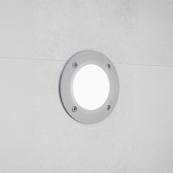 Aplique de encastrar LETI 1xGX53 IP66 L.8xD.13,4cm resina cinzenta - Image 2