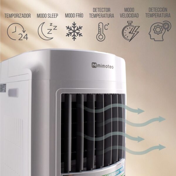 Refrigerador Evaporativo Portátil Airpro 2500M3/h 30 litros - Image 4