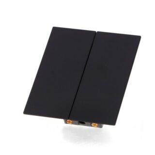 Interruptor Duplo - CC  Preto