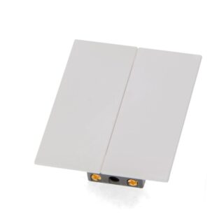 Interruptor Duplo - CC  Branco