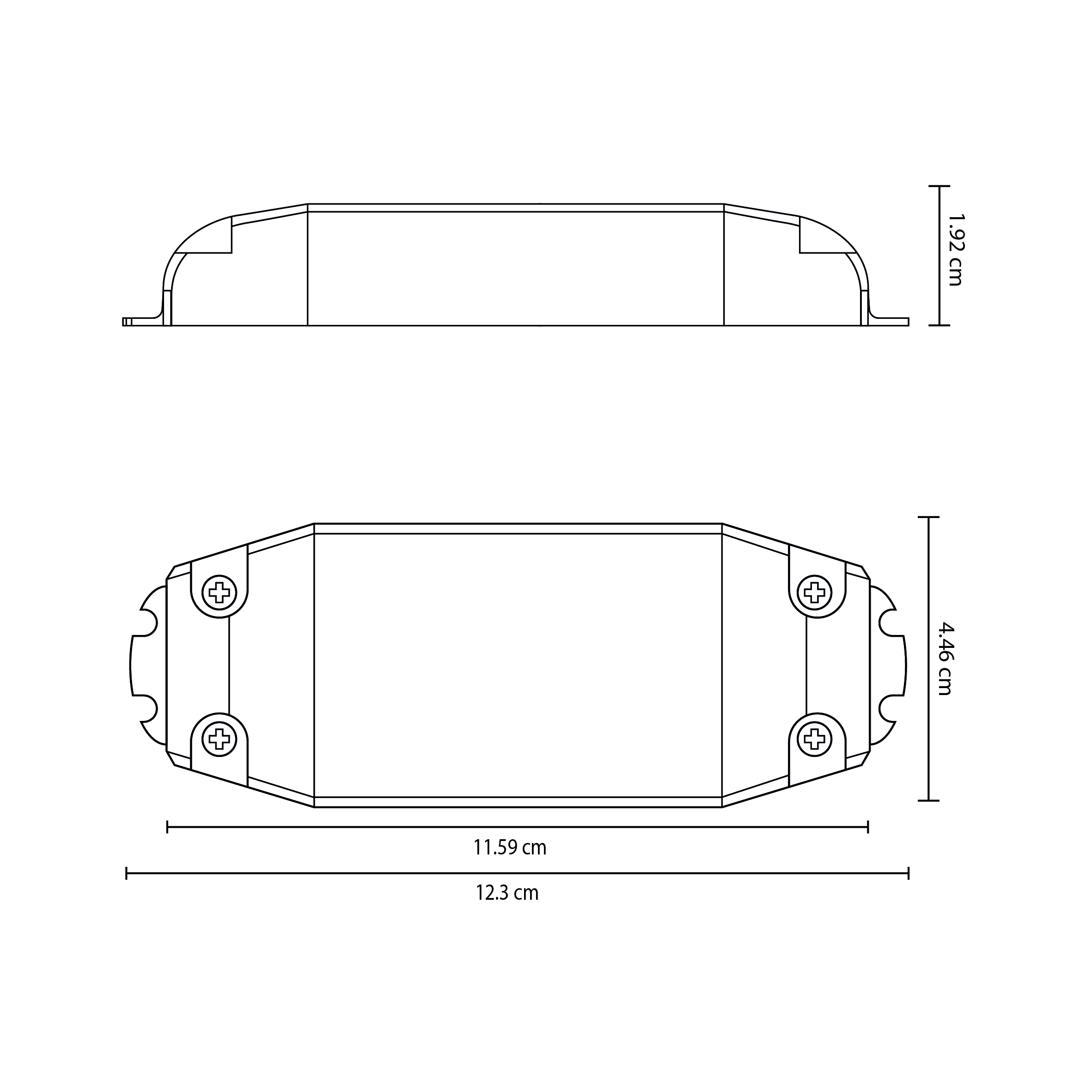 Transformador de corrente constante AC/DC 700mA (Driver) 15W, em plástico - Image 2