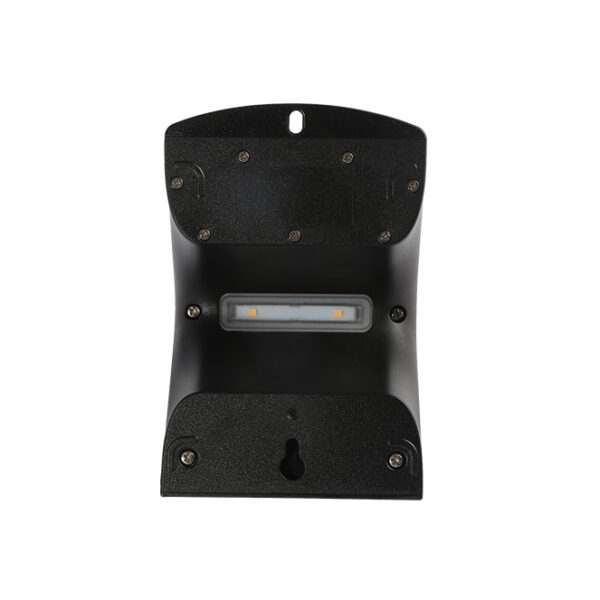 Aplique solar SOLARIS IP65 1,5W 220lm LED 4000K+LED traseiro 4000K C.9,65xL.7,94xAlt.14,49cm preto - Image 2