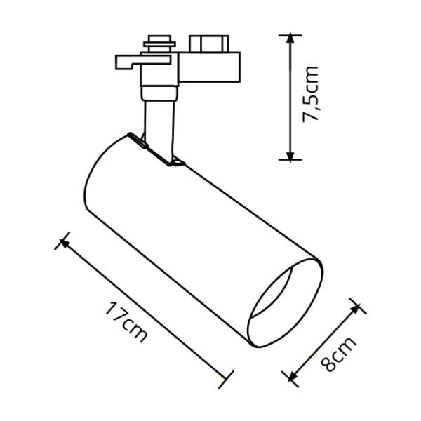 Candeeiro de mesa DAISY 1x5W LED 280lm 4000K C.30xL.17xAlt.Reg.cm Preto/Madeira natural - Image 2