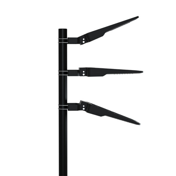 Aplique solar DALTON c/sensor e painel solar IP65 25W LED 3000lm 6000K 90° C.23,19xL.49,25xAlt.5,8cm - Image 3
