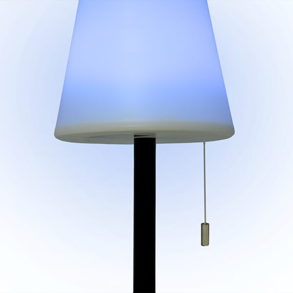 Candeeiro de mesa BIANA portátil IP44 1x1W LED RGB Alt.30xD.16cm branco, com cabo USB - Image 3