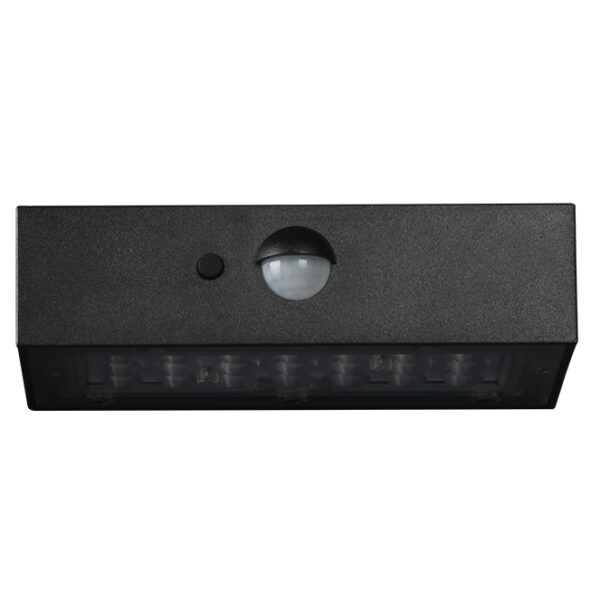 Aplique solar SANDOVAL IP65 3W LED 350lm 3000K/3000K C.13,76xAlt.3,54cm preto - Image 2