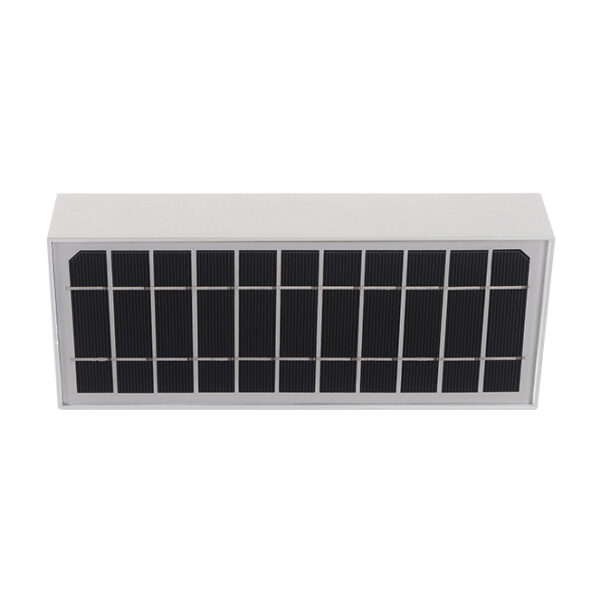 Aplique solar SANDOVAL IP65 36W LED 900lm 4000K C.23xAlt.4,27cm branco - Image 3