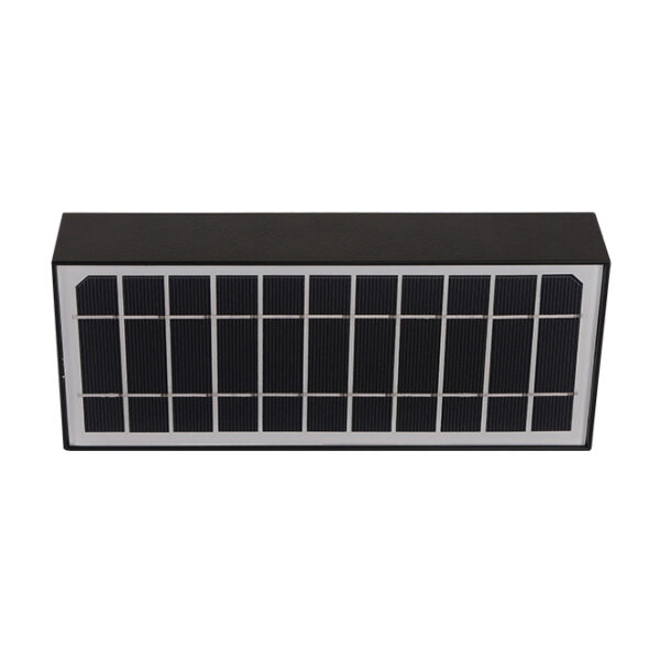 Aplique solar SANDOVAL IP65 6W LED 900lm 3000K C.23xAlt.4,27cm preto - Image 3
