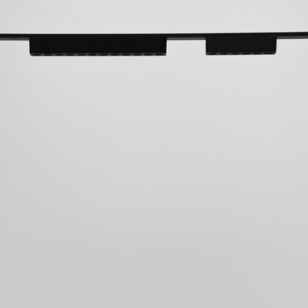 Barra para calha magnética PIQUET (2 condutores) 6W LED 480lm 3000K 24° C.12,2xL.2,6xAlt.2,4cm preto - Image 2