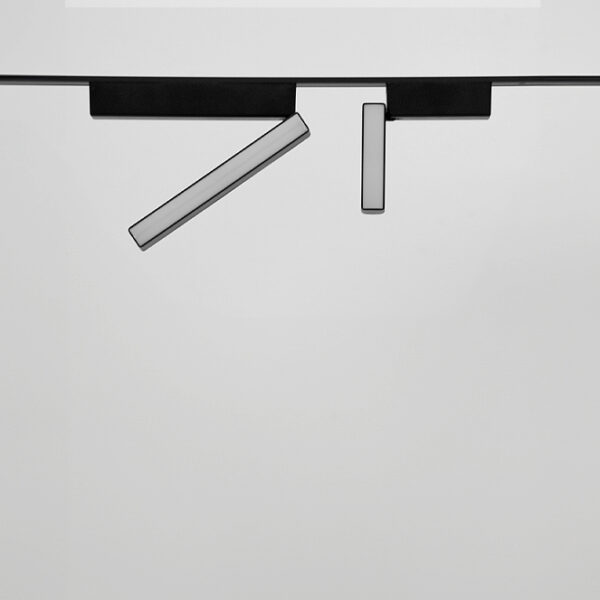 Barra orientável p/calha magnética PIQUET (2 condutores) 12W LED 580lm 3000K 150° C.23xL.2,6xAlt.8cm - Image 2