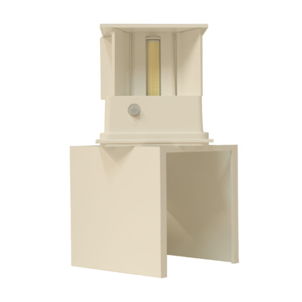 Aplique SORDO IP65 2x3W LED CCT 3000/4000/6500K C.10xL.10xAlt.10cm branco - Image 2