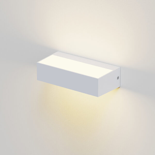 Aplique CORVO IP65 9W LED CCT 3000/4000/6500K C.17,1xL.4,6xAlt.8,3cm branco - Image 2