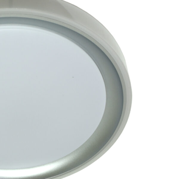 Plafond KIGALI 72W LED 3000-4000-6000K branco/prata - Image 2