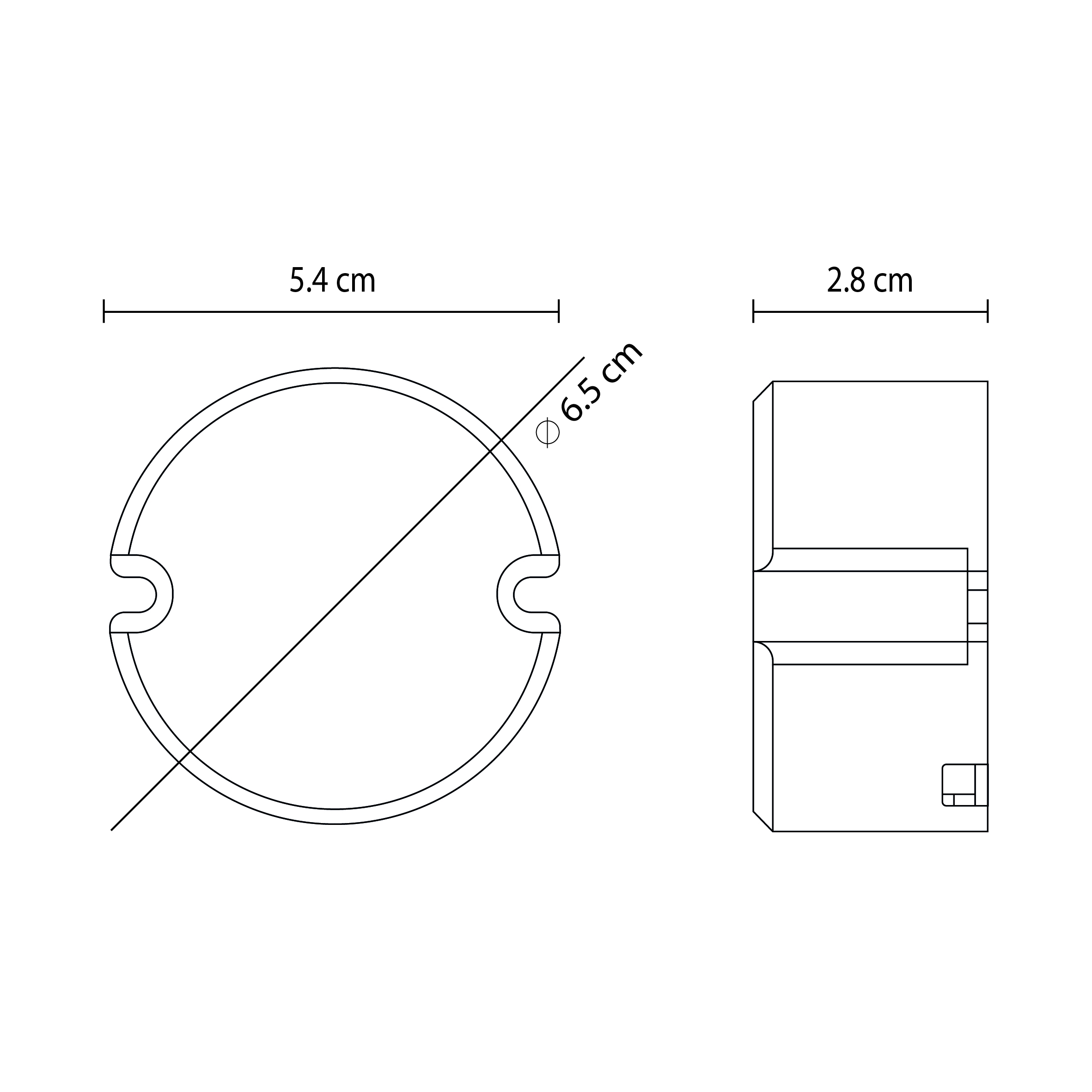 Transformador de corrente constante AC/DC 700mA (Driver) 32W IP20, em plástico - Image 2