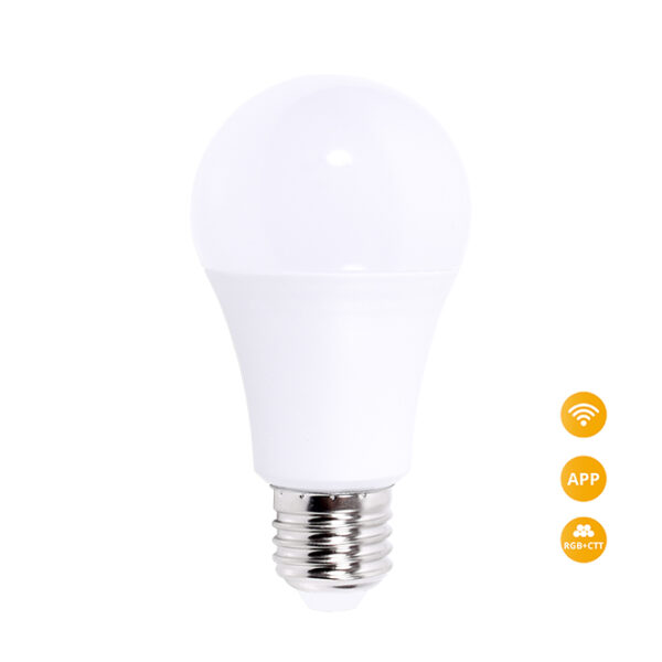 Lâmpada E27 (grosso) GLS SMART WIFI LED 9W RGB+CCT (2700-6500K), APP Tuya - Image 3