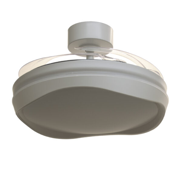 Ventoinha de tecto ALMATI branco, 4 palas retráteis, 72W LED 3000|4000|6000K, Alt.35xD.108/50cm - Image 2