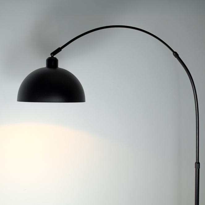 Candeeiro de pé AMALFI 1xE27 Alt.179xD.30cm preto - Image 2