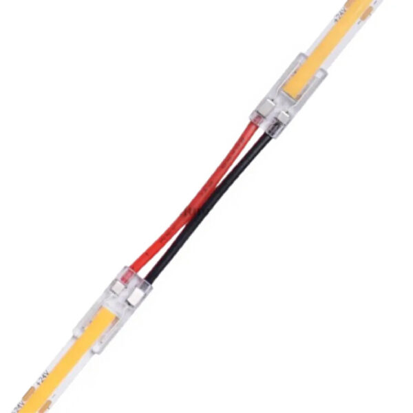 Conector duplo para Fita LED SMD/COB 1cor 8mm (2pinos) IP20 branco - Image 3