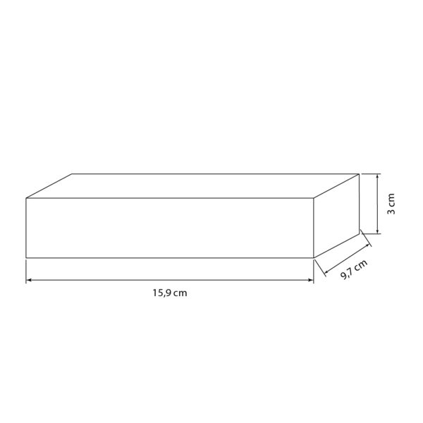 Transformador de tensão constante MEANWELL AC/DC (Driver) 24Vdc 150W 15,9x9,7x3cm, em metal - Image 2