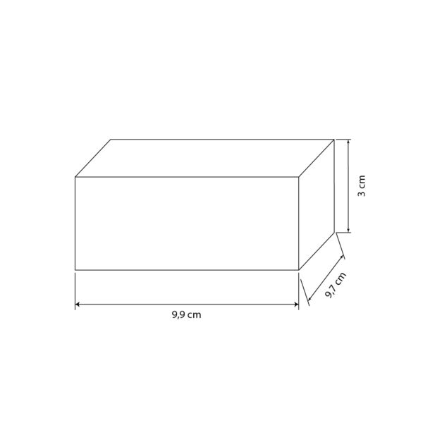 Transformador de tensão constante  MEANWELL AC/DC (Driver) 24Vdc 75W 9,9x9,7x3cm, em metal - Image 2