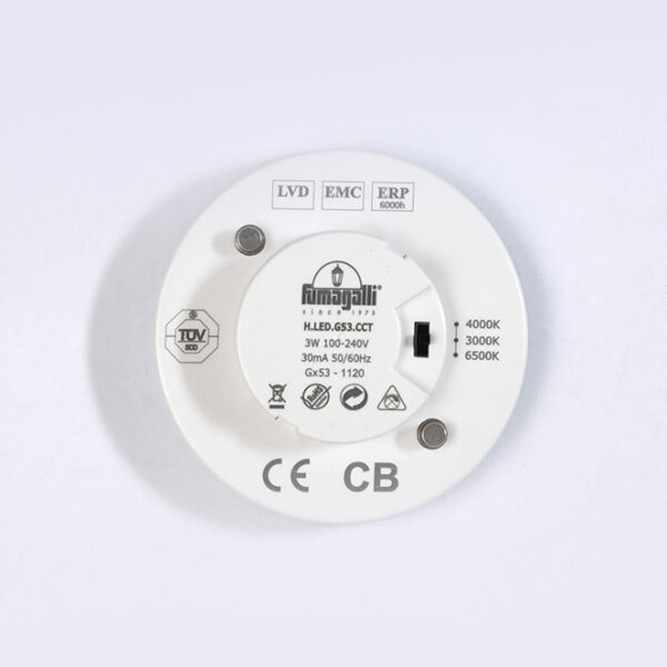 Lâmpada GX53 LED-CCT 3W CCT (3000/4000/6500K) - Image 3