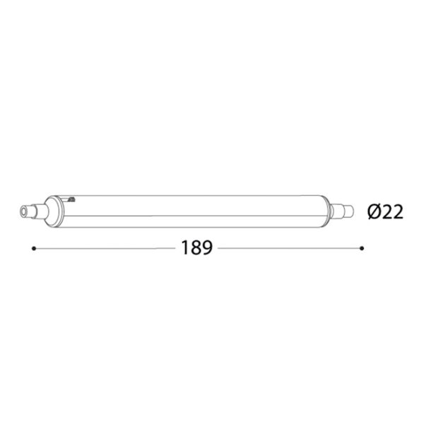 Lâmpada R7s (189mm) GLS LED-CCT 10,5W CCT (2700/4000/6500K) - Image 3