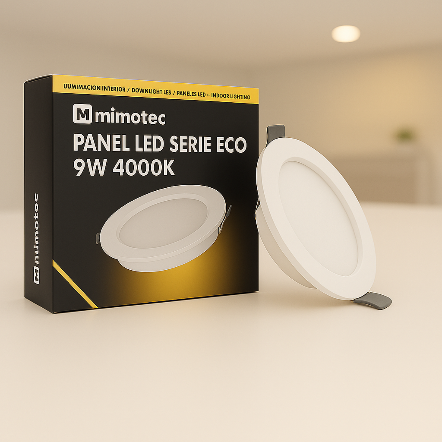 Downlight LED Redondo Serie Eco 9W 4000K