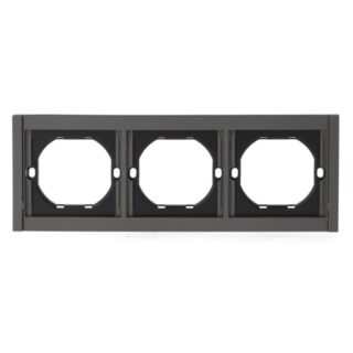 Moldura PC 3 Modulos - TR  Cinza