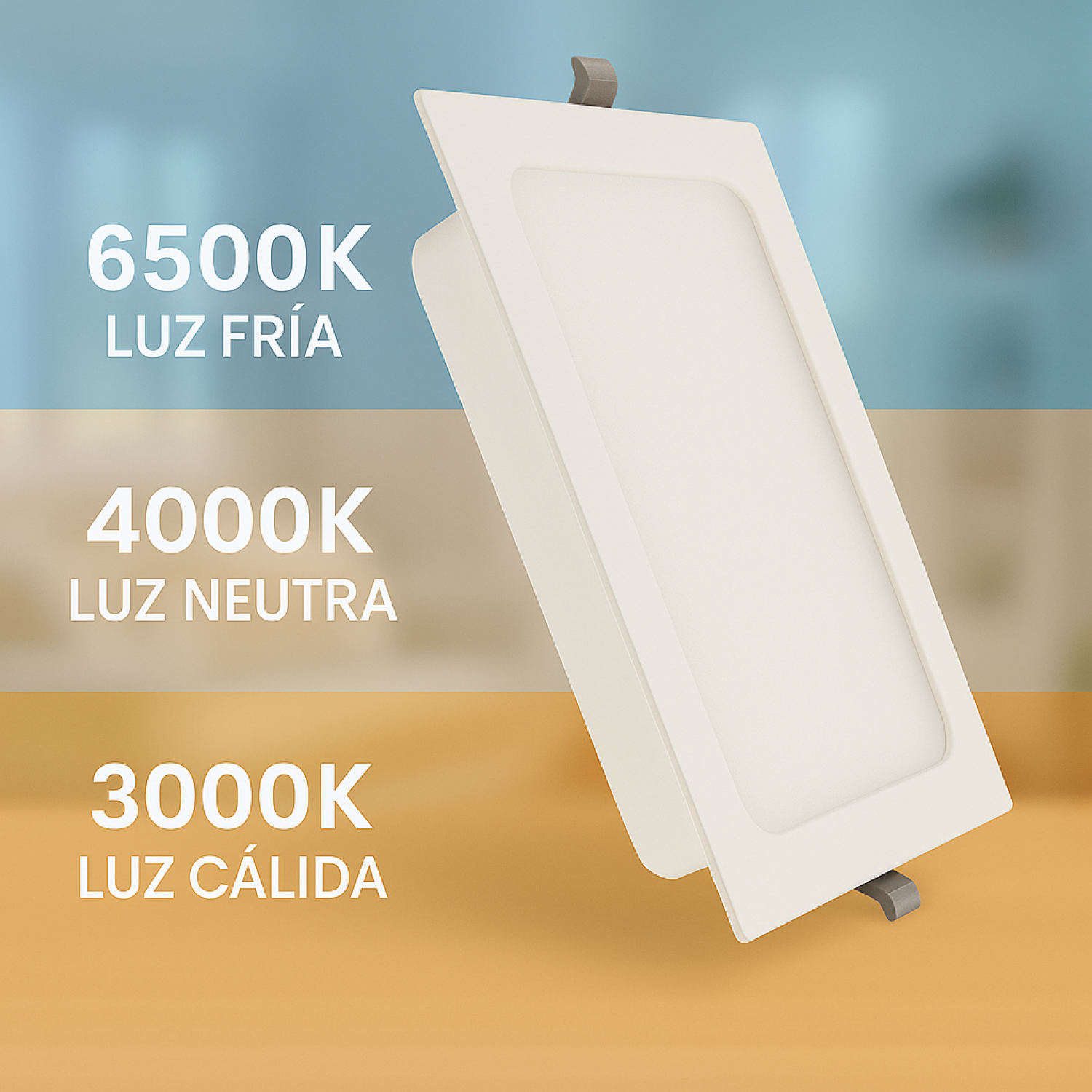 Downlight LED Quadrado Serie Eco 20W 4000K - Image 4