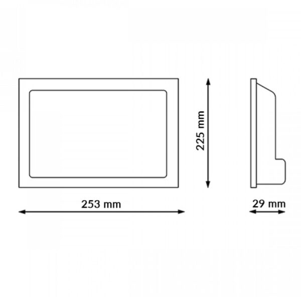 Projetor LED Serie Dome 100W  6000K - Image 2
