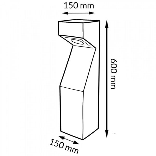 Baliza LED Teba Black CCT - Image 2