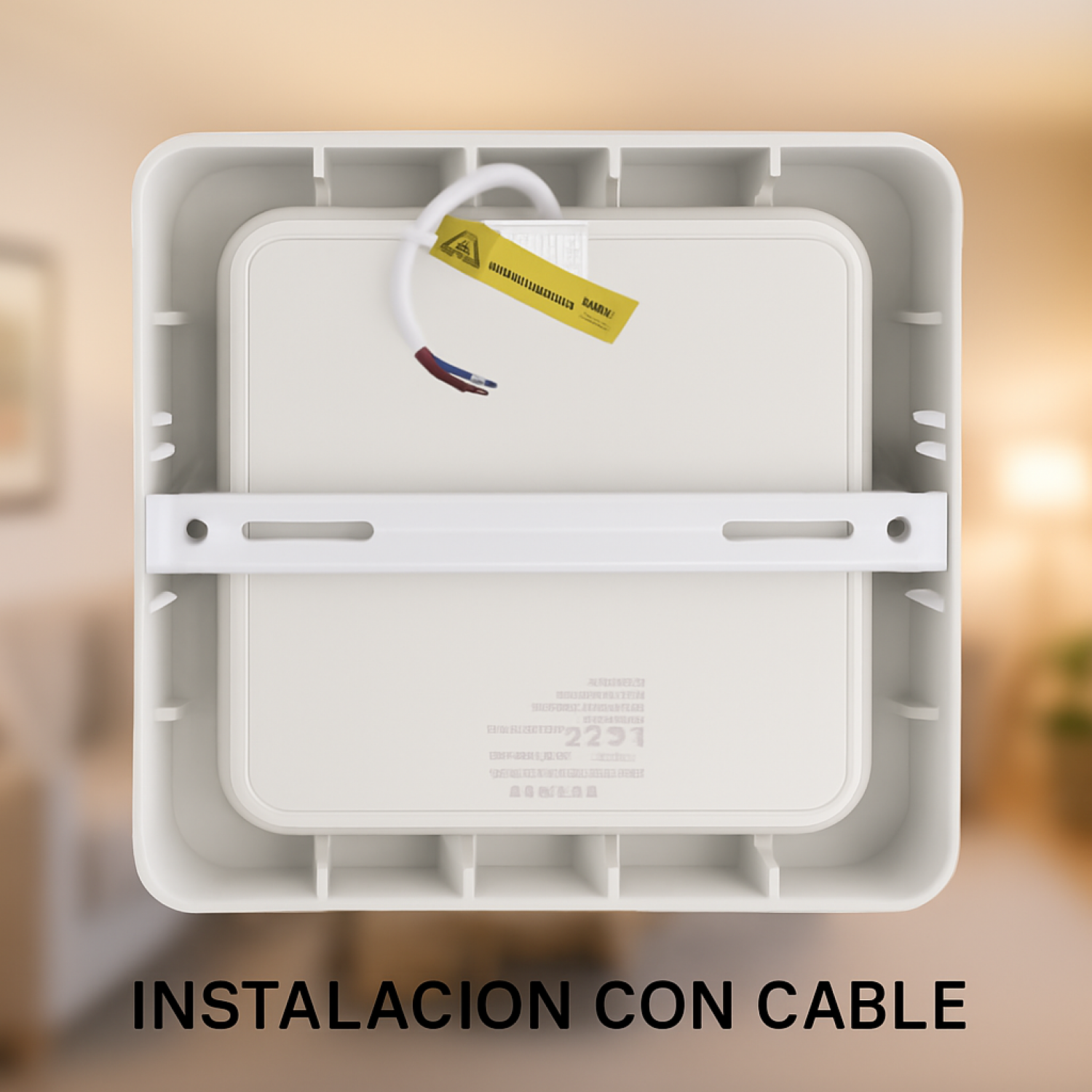 Painel LED Saliente Serie Eco Quadrado 20W 4000K - Image 5