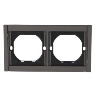 Moldura PC 2 Modulos - TR  Cinza