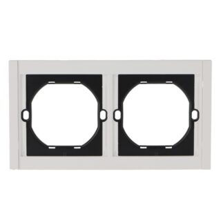 Moldura PC 2 Modulos - TR  Branco