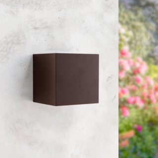 Aplique de Parede LED Rust Cube 12W IP54  CCT
