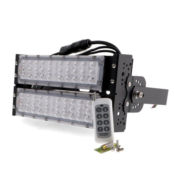Projetor Modular LED Worksite 100W RGB Dmx