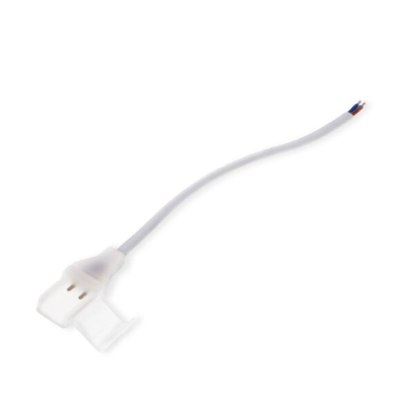 Cabo adaptador c/ clip para fita LED 220V COB